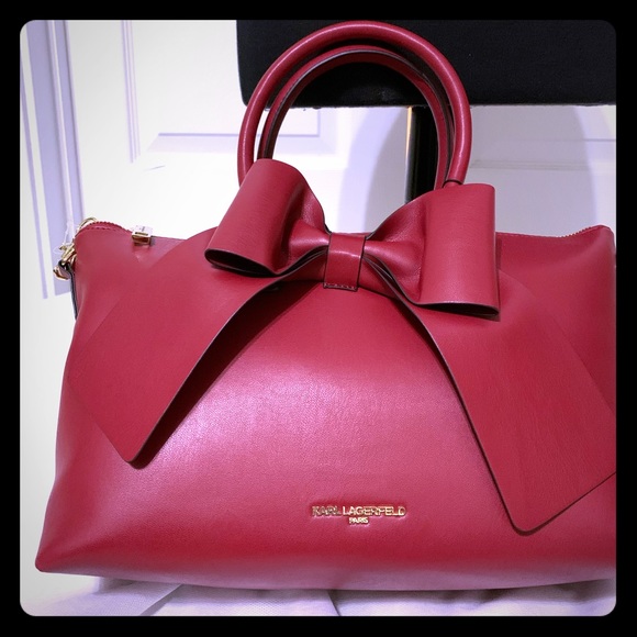 Karl Lagerfeld Handbags - 🎀 Karl Lagerfeld Bow Satchel 🎀